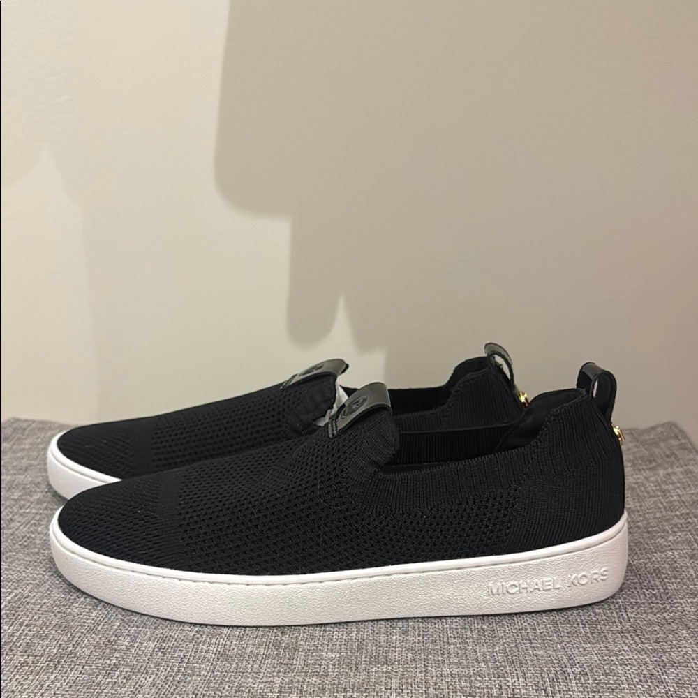 Michael Kors Women’s Black Slip-On Sneakers Very Comfy